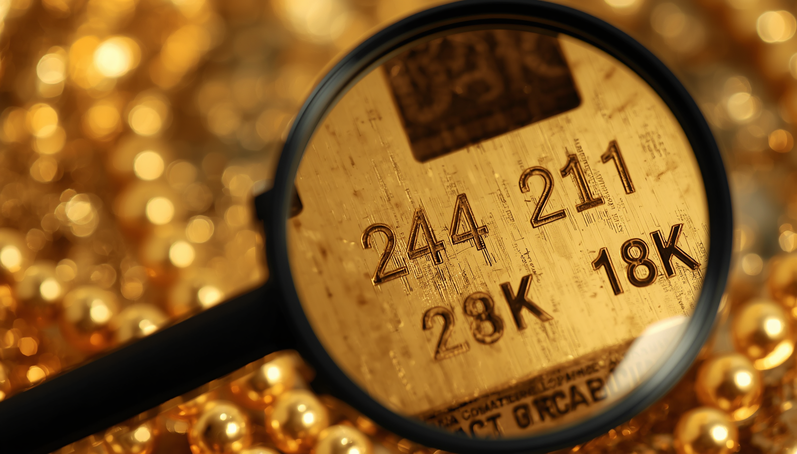 قراءة دمغة الذهب